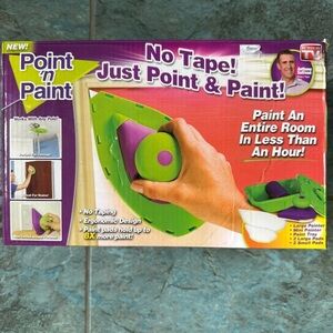 Point 'n Paint As Seen on TV Speedy Quick Home Painting System DIY New